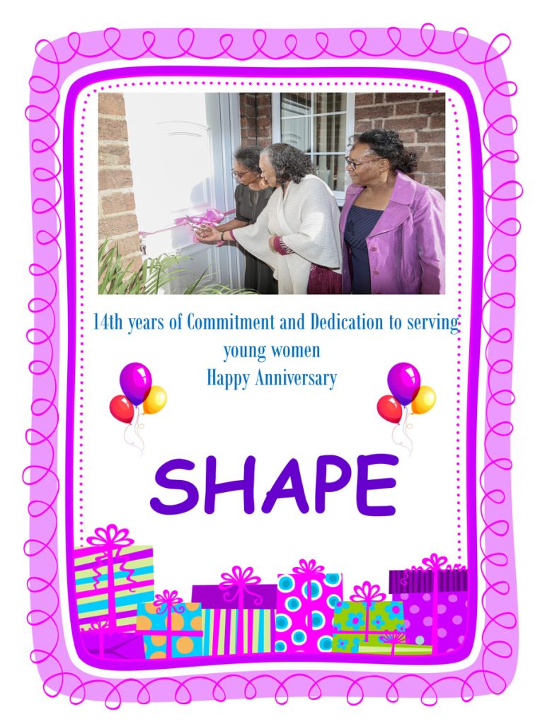 SHAPE Celebrating 14 years